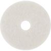 Low-Speed Super Polishing Floor Pads 4100, 27" Diameter, White, 5/Carton1