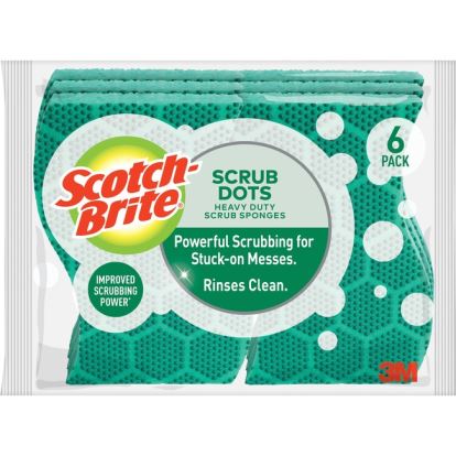 Scotch-Brite Scrub Dots Heavy-duty Scrub Sponge1