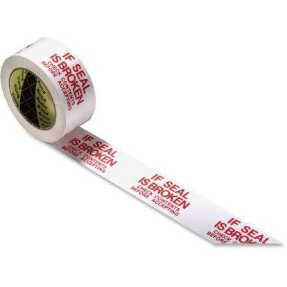 Scotch Preprinted Message Seal Broken Tape1