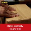 Box Lock Shipping Packaging Tape, 3" Core, 1.88" x 54.6 yds, Clear, 6/Pack4