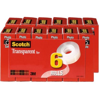 Scotch Transparent Tape - 3/4"W1