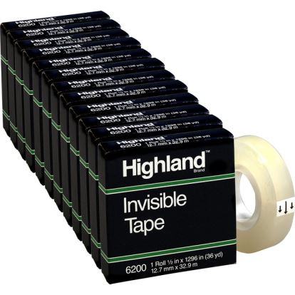 Highland 1/2"W Matte-finish Invisible Tape1