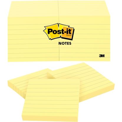 Post-it&reg; Notes Original Lined Notepads1