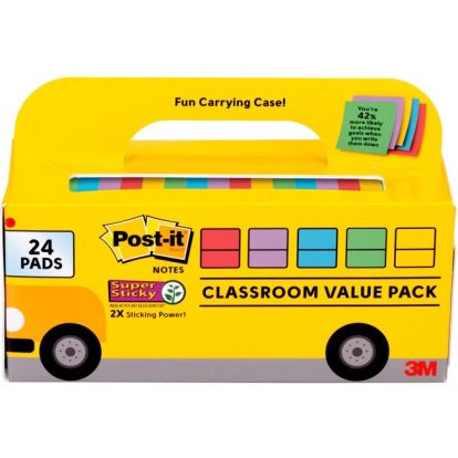 Post-it&reg; Super Sticky Notes Bus Cabinet Pack1
