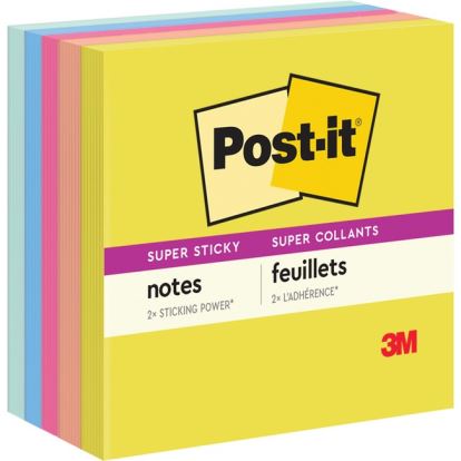 Post-it&reg; Super Sticky Note Pads - Summer Joy Color Collection1