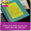 Post-it&reg; Super Sticky Notes - Energy Boost Color Collection2
