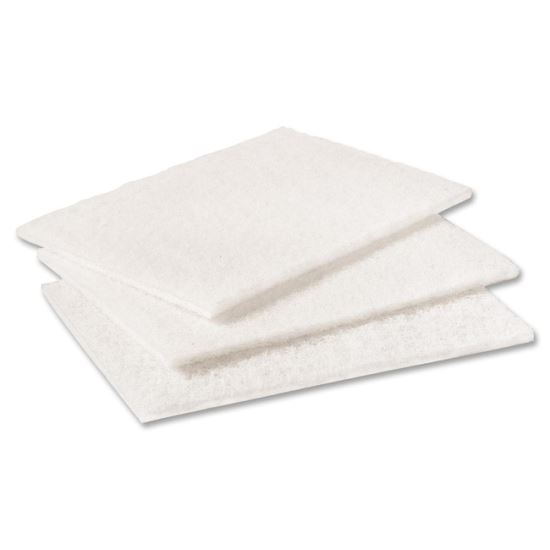 Light Duty Cleansing Pad, 6 x 9, White, 20/Pack, 3 Packs/Carton1