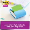 Post-it&reg; Super Sticky Dispenser Notes - Playful Primaries Color Collection3
