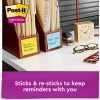 Post-it&reg; Super Sticky Dispenser Notes - Playful Primaries Color Collection4