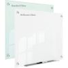 Brilliance Glass Dry-Erase Boards, 96 x 48, White Surface3