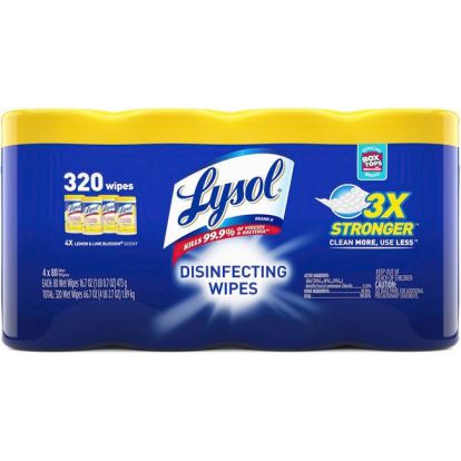 Lysol 4-pack Disinfecting Wipes1