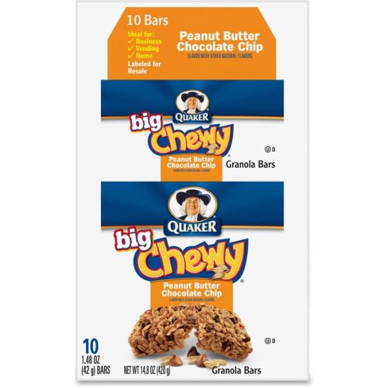 Quaker Oats Peanut Butter Big Chewy Granola Bar1