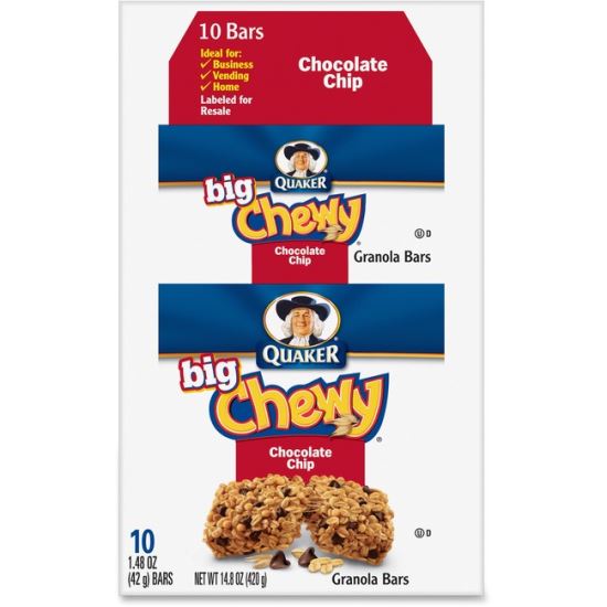 Quaker Oats Chocolate Chip Big Chewy Granola Bar1