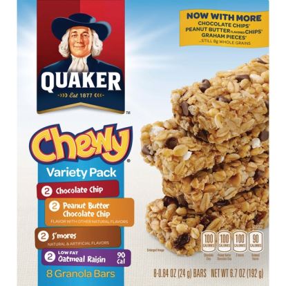 Quaker Oats Chewy Granola Bars Variety Pack1