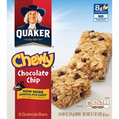 Quaker Oats Chocolate Chip Chewy Granola Bars1