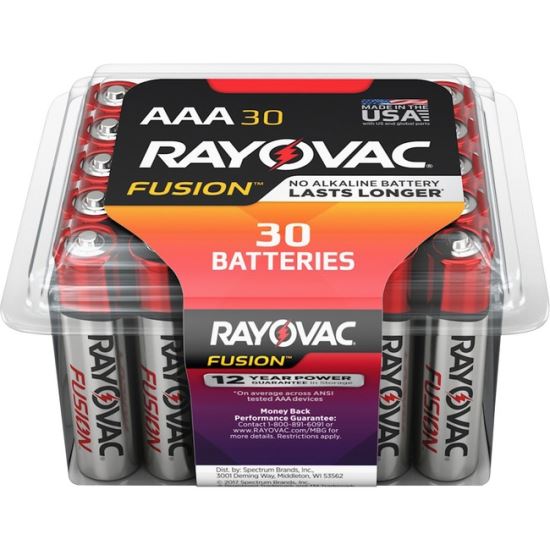 Rayovac Fusion Alkaline AAA Batteries1