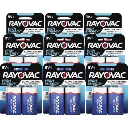 Rayovac Alkaline 9-Volt Batteries1