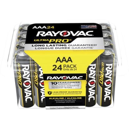Rayovac Ultra Pro Alka AAA24 Batteries Storage Pak1
