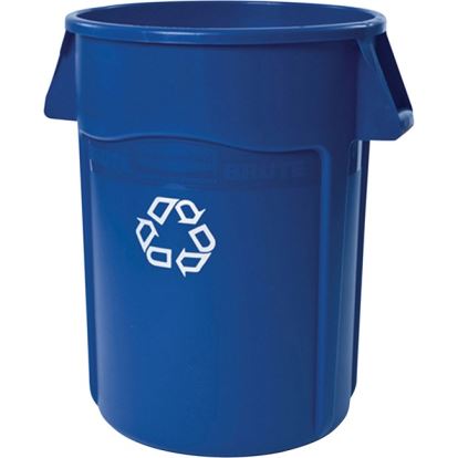 Rubbermaid Commercial Brute 44-Gallon Vented Recycling Containers1