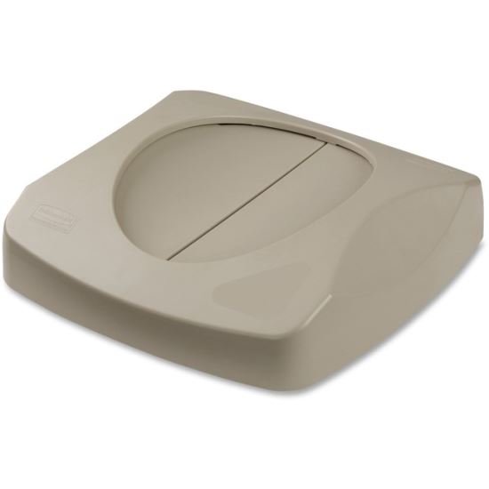 Rubbermaid Commercial Untouchable Swing Top Lid1