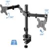 Rocelco RDM2 Desk Mount for LCD Monitor, LED Monitor, Display Stand2
