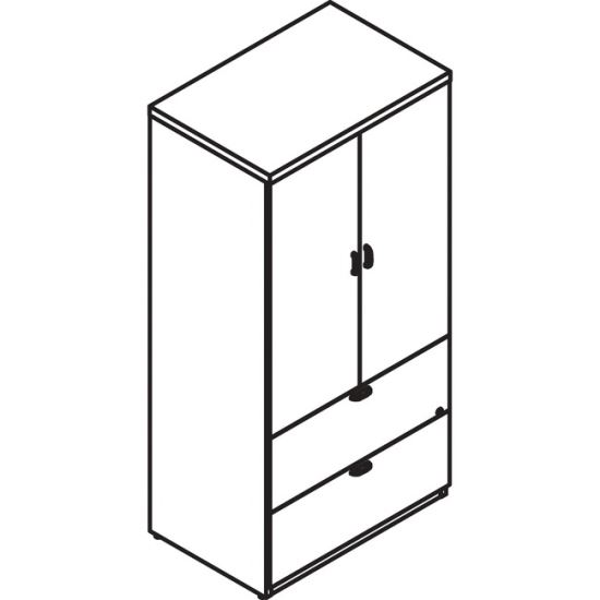 Lacasse Concept 70 Storage Unit with Lateral File1