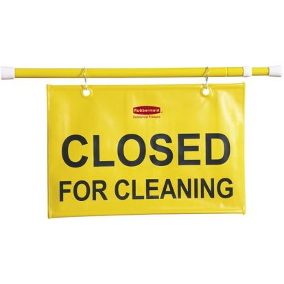 Rubbermaid Commercial Closed For Cleaning Safety Sign1