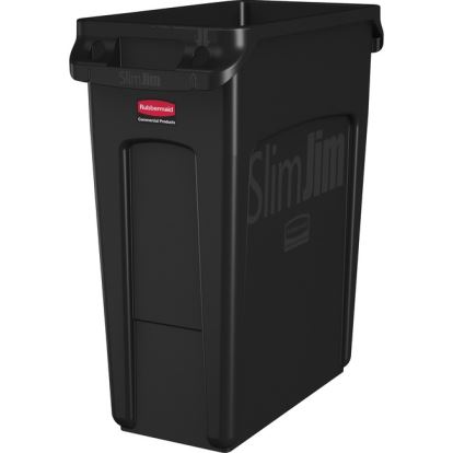 Rubbermaid Commercial Slim Jim 16-Gallon Vented Waste Containers1