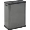 Elevate Decorative Refuse Container, Mixed Recycling, 23 gal, 25.14 x 12.8 x 31.5, Pearl Dark Gray1