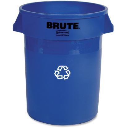 Rubbermaid Commercial Brute 32-Gallon Vented Recycling Containers1