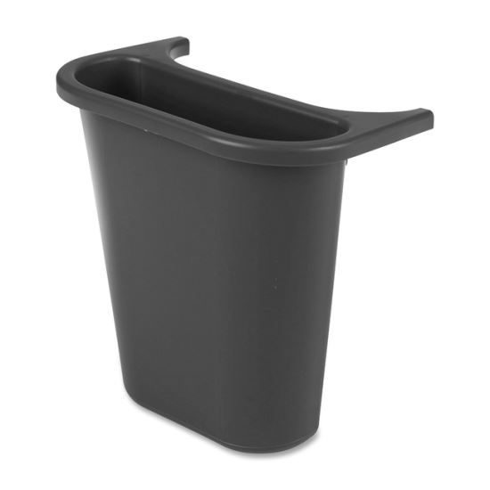 Rubbermaid Commercial Saddlebasket Recycling Side Bin1