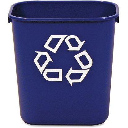 Rubbermaid Commercial 13 QT Standard Deskside Recycling Wastebaskets1