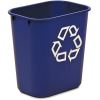 Rubbermaid Commercial 13 QT Standard Deskside Recycling Wastebaskets2