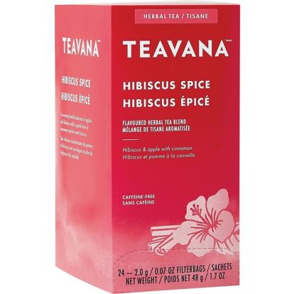 Teavana Hibiscus Spice Herbal Tea Bag1