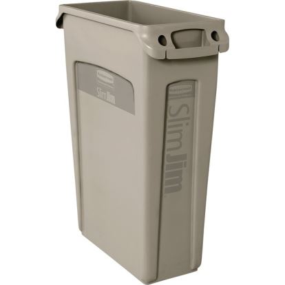Rubbermaid Commercial Slim Jim 23-Gallon Vented Waste Containers1