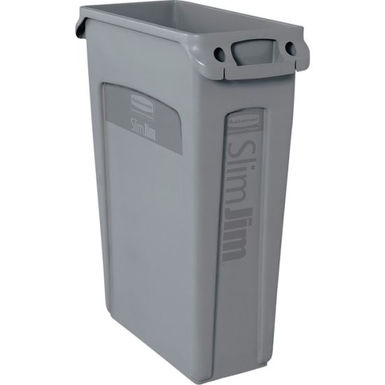 Rubbermaid Commercial Slim Jim 23-Gallon Vented Waste Containers1