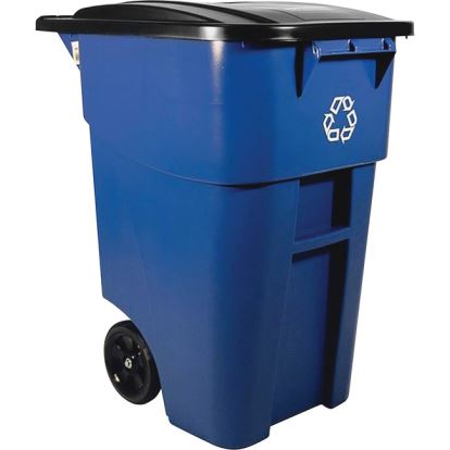 Rubbermaid Commercial Brute Recycling Rollout Container1