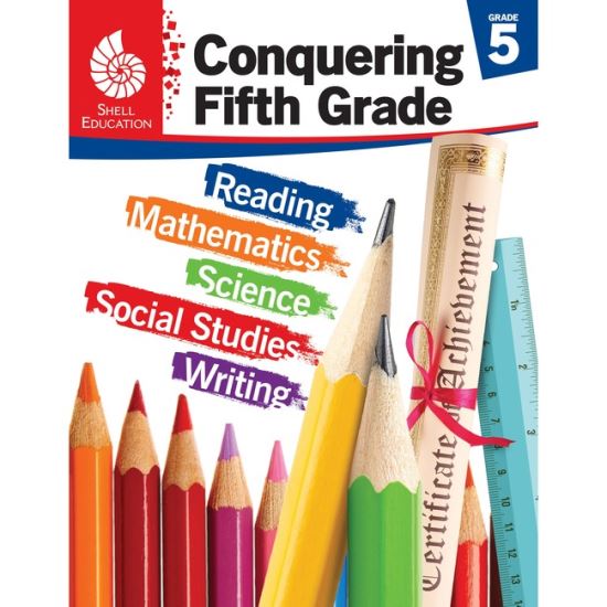 Shell Education Conquering Fifth Grade 4-book Set Printed Book1