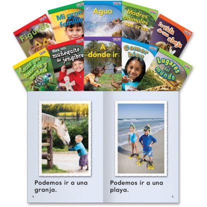 Shell Education TFK 1st-grade Spanish 10-Book Set 3 Printed Book1