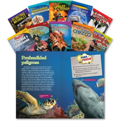 Shell Education TFK Challenging 10Book Spanish Set 1 Printed Book1