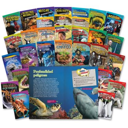 Shell Education TFK Challenging 30-Book Spanish Set Printed Book1