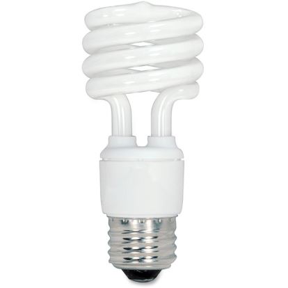 Satco 13-watt Fluorescent T2 Spiral CFL Bulb1