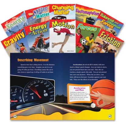 Shell Education Let's Explore Physical Science Grades 2-3 Book Set Printed Book1
