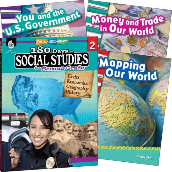 Shell Education Learn At Home Social Studies Books Printed Book1