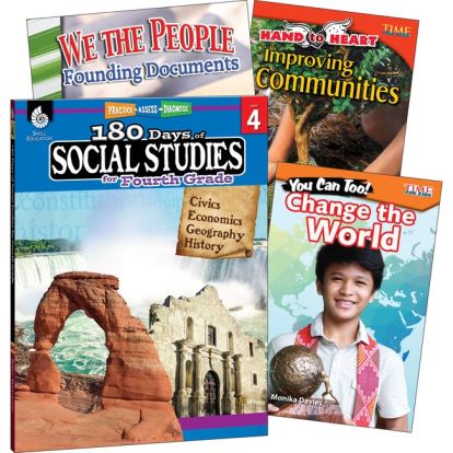 Shell Education Learn At Home Social Studies Books Printed Book1
