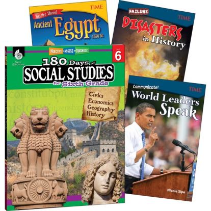 Shell Education Learn At Home Social Studies Books Printed Book1