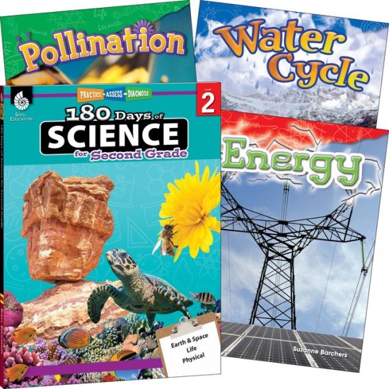 Shell Education Learn At Home Science 4-book Set Printed Book1