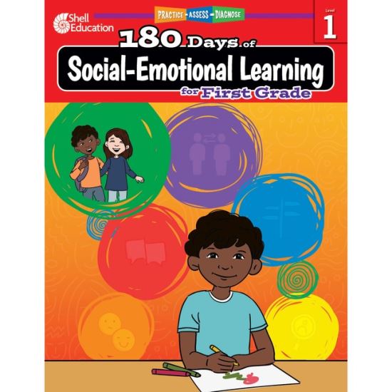 Shell Education 180 Days of Social-Emotional Learning for Kindergarten Printed Book by Kris Hinrichsen, Kayse Hinrichsen1