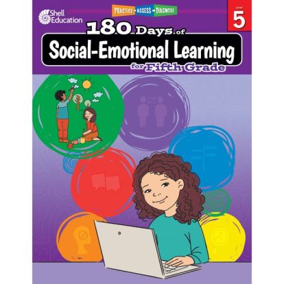 Shell Education 180 Days of Social-Emotional Learning for Fifth Grade Printed Book by Kayse Hinrichsen1