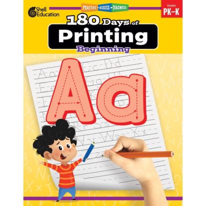 Shell Education 180 Days of Printing: Beginning Printed Book1